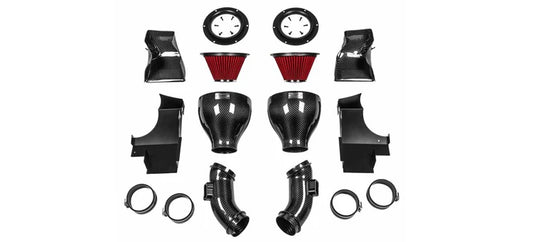 Eventuri Kevlar Intake With Black Tubes for BMW F10 M5