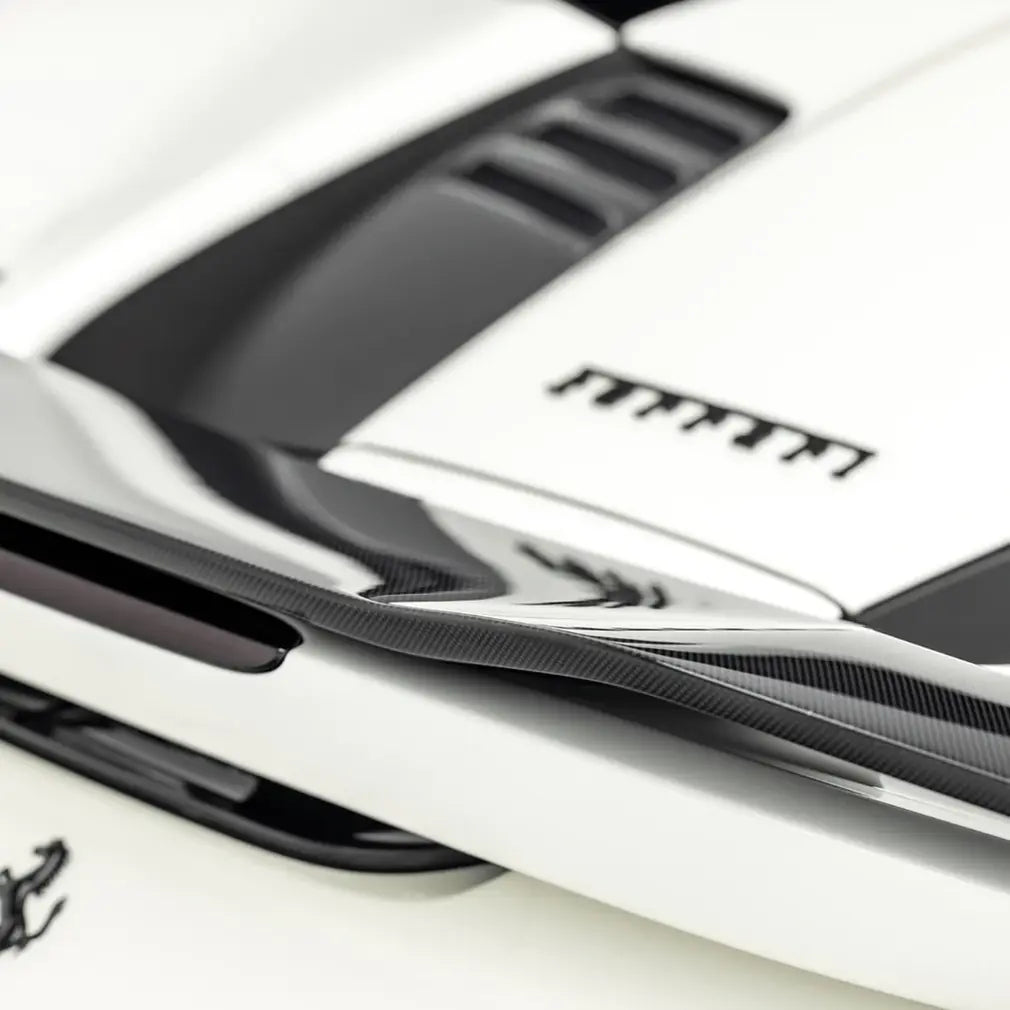 FERRARI F8 FURIOSO CARBON FIBER DECKLID SPOILER
