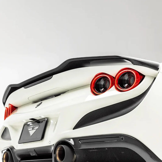 FERRARI F8 FURIOSO CARBON FIBER DECKLID SPOILER