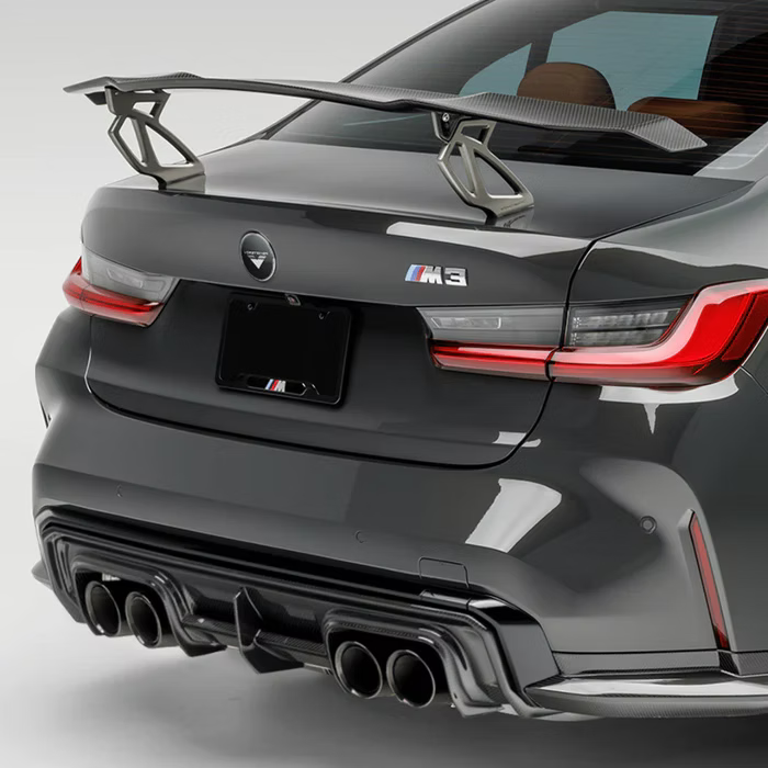 BMW G8X M3 | M4 CARBON FIBER AERO WING BLADE WITH ALUMINUM UPRIGHTS