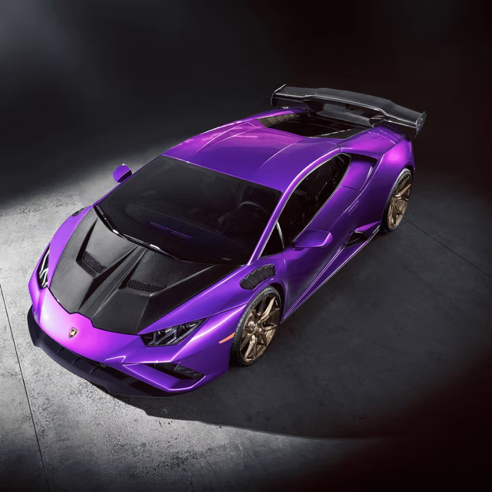 LAMBORGHINI HURACAN PERFORMANTE VICENZA EDIZIONE AERO BONNET (2X2 GLOSS CARBON)