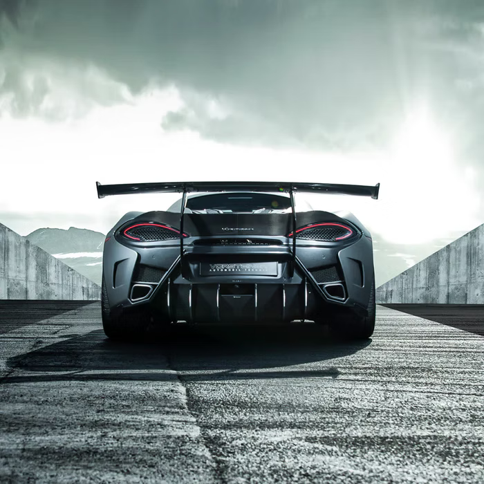 MCLAREN 570S VX AERO REAR BUMPER W/ REAR DIFFUSER
