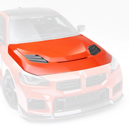 BMW G8X M2 VRS AERO HOOD CARBON FIBER PP 2X2 GLOSSY