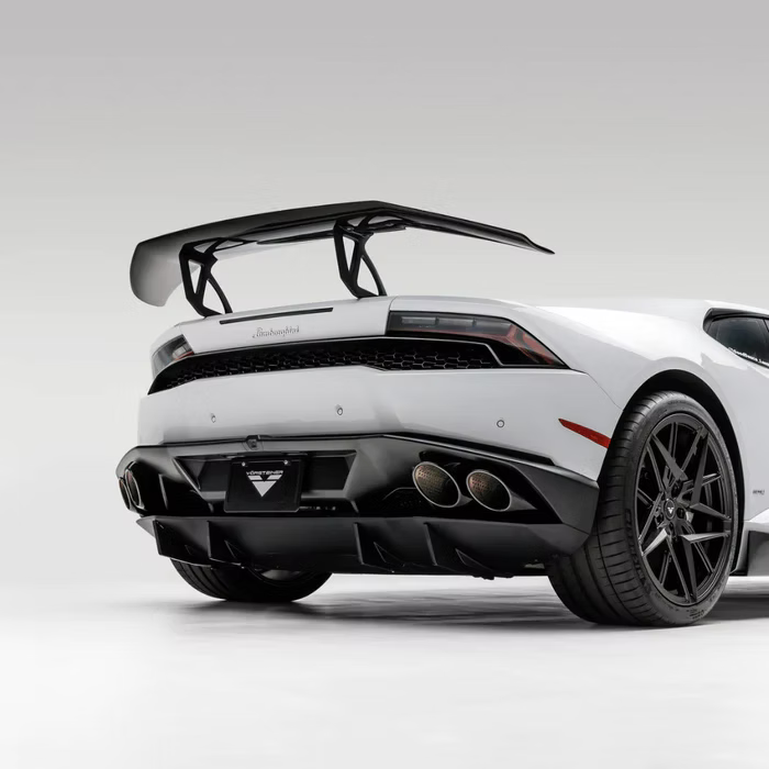 LAMBORGHINI HURACAN MONDIALE EDIZIONE AERO WING BLADE W/ ALUMINUM UPRIGHTS