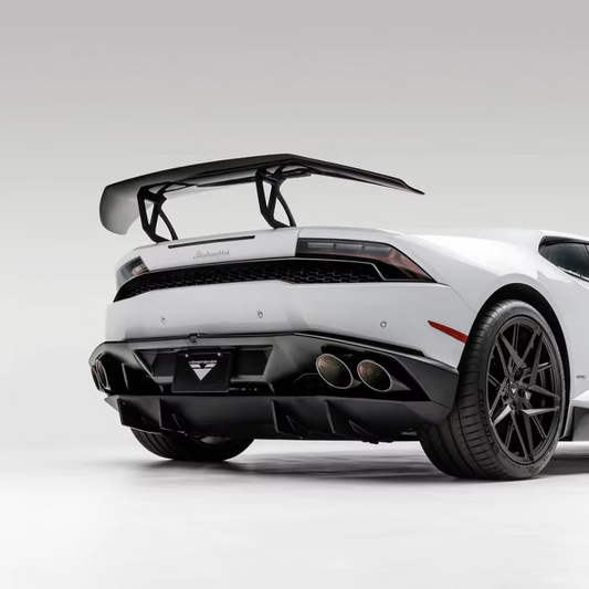 LAMBORGHINI HURACAN MONDIALE EDIZIONE AERO WING BLADE W/ ALUMINUM UPRIGHTS