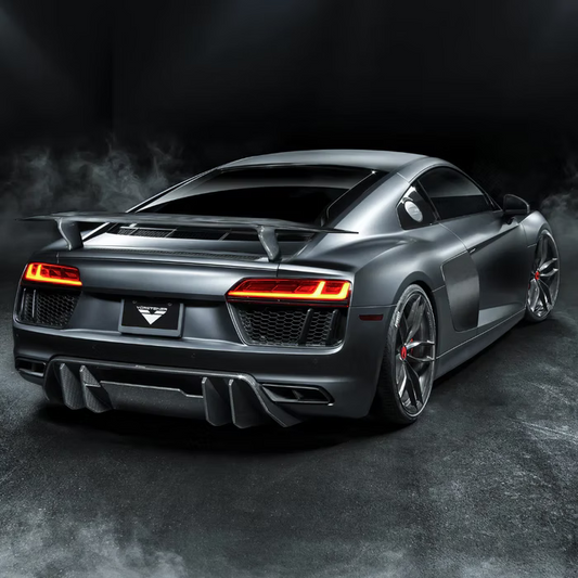 AUDI R8 CARBON FIBER REAR DIFFUSER