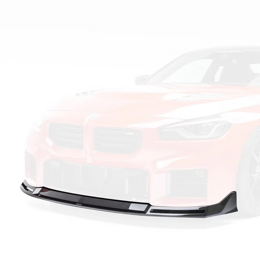 BMW G8X M2 VRS AERO FRONT SPOILER CARBON FIBER PP 2X2 GLOSSY