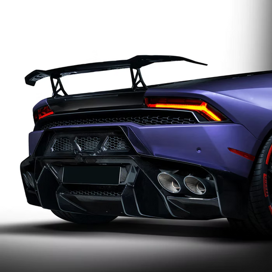 LAMBORGHINI HURACAN NOVARA EDIZIONE AERO REAR BUMPER W/ REAR DIFFUSER