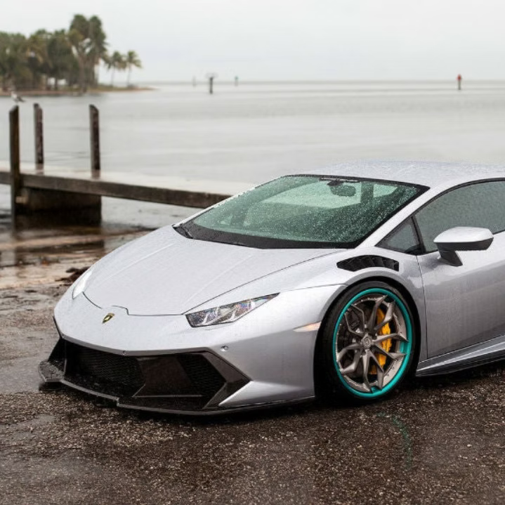 Vorsteiner Aero Front Fenders W/ Integrated Vents CF LAMBORGHINI HURACAN