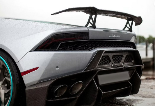 VORSTEINER LAMBORGHINI HURACAN AERO WING BLADE W/ ALUMINUM UPRIGHTS