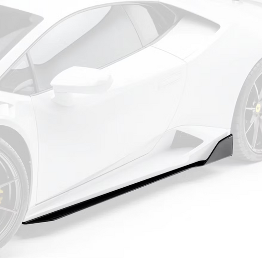 Vorsteiner Aero Side Blades Carbon Fiber PP 2x2 Glossy LAMBORGHINI HURACAN