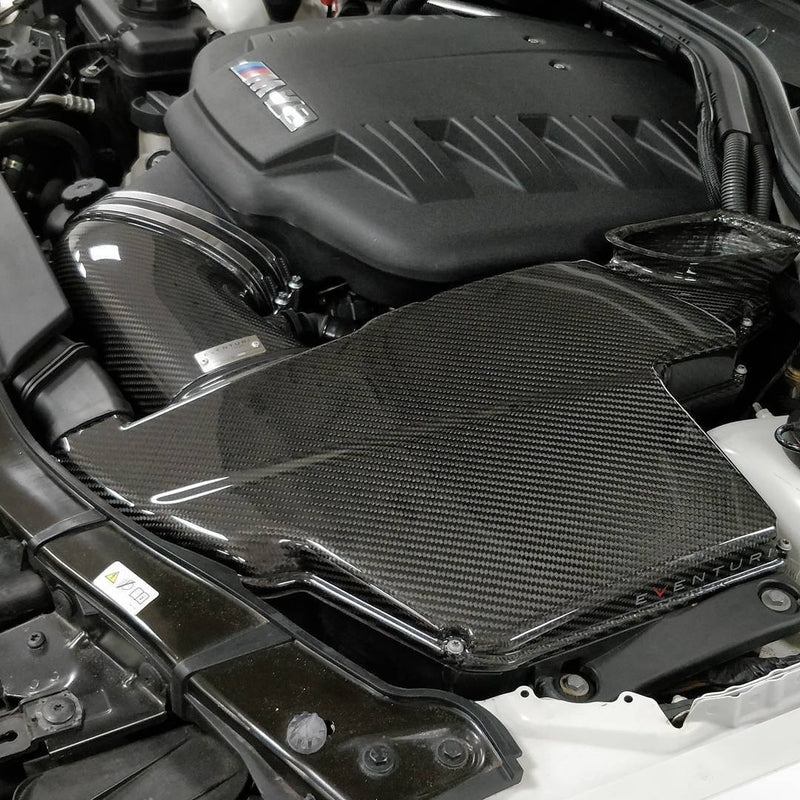 Eventuri Black Carbon Fiber Airbox Lid - BMW M3 E9X