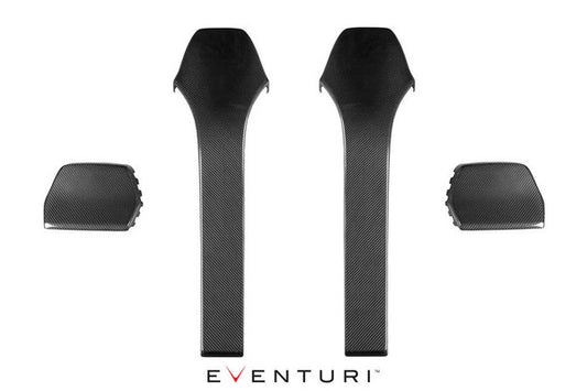 Eventuri Carbon Fiber Seat Back Covers - BMW M3/M4 (F8X)