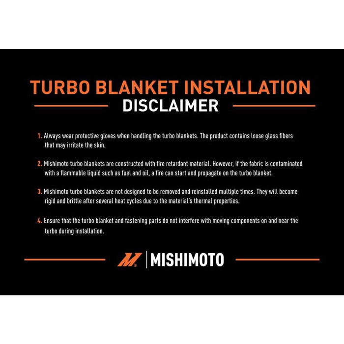 Titanium Turbo Blanket, Fits Honda Civic Type R (FK2/FK8) 2017-2021