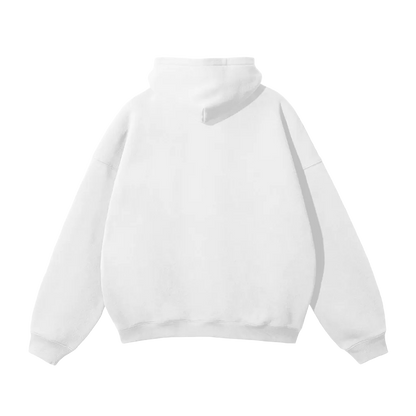 Oversized Hoodie White Basic