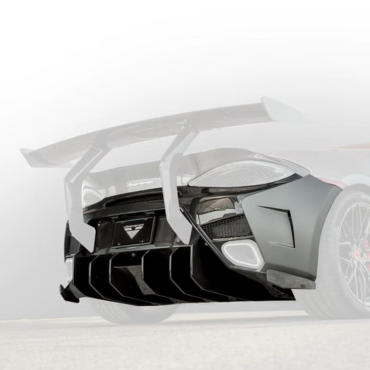 MCLAREN 570S VX AERO REAR BUMPER W/ REAR DIFFUSER