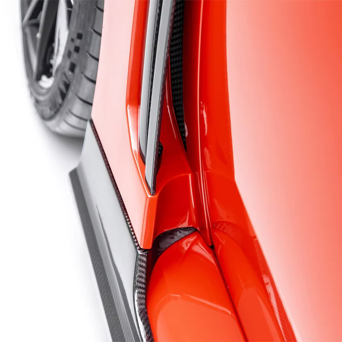 BMW G8X M2 VRS AERO VENTED FENDERS WITH SIDE SKIRTS CARBON FIBER PP 2X2 GLOSSY