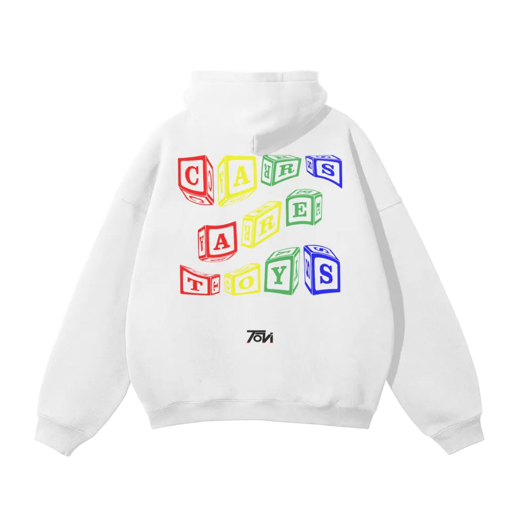 Cars Are Toys Hoodie - White
