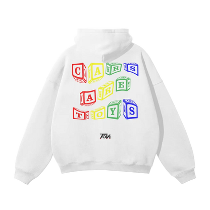 Cars Are Toys Hoodie - White