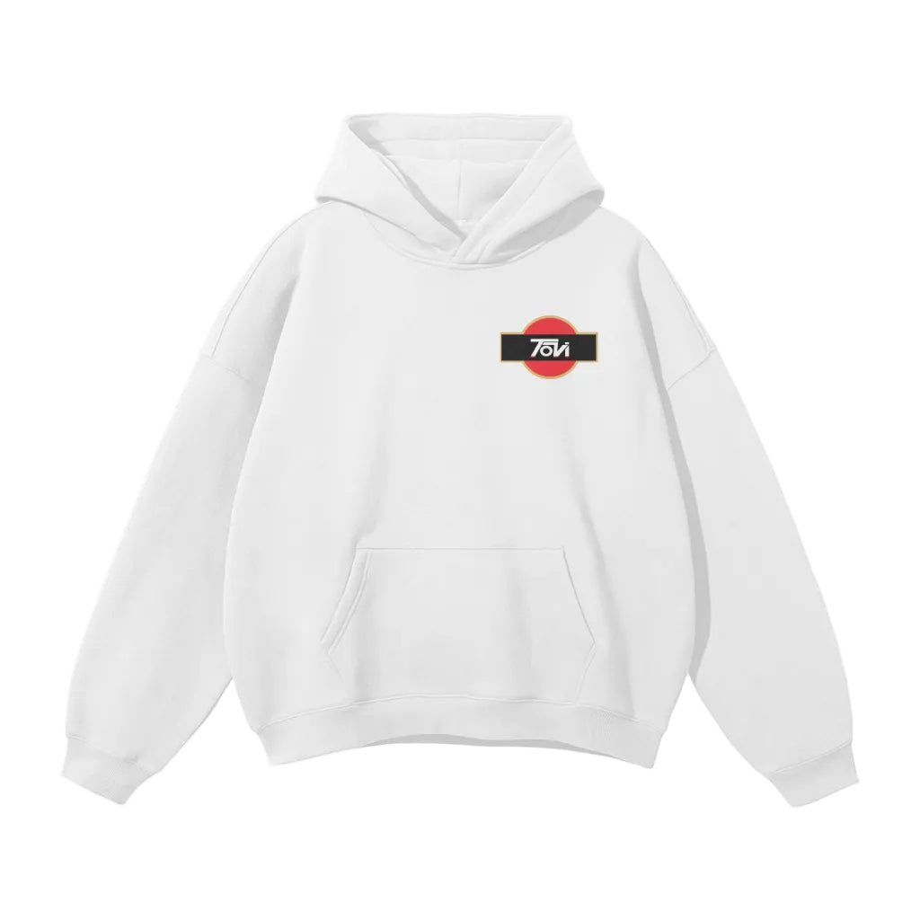 Tovi MR Style Oversized Hoodie White