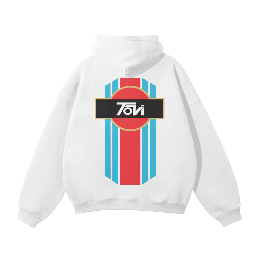 Tovi MR Style Oversized Hoodie White