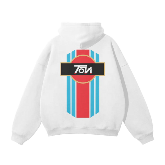 Tovi MR Style Oversized Hoodie White