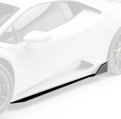 Vorsteiner Aero Side Blades Carbon Fiber PP 2x2 Glossy LAMBORGHINI HURACAN