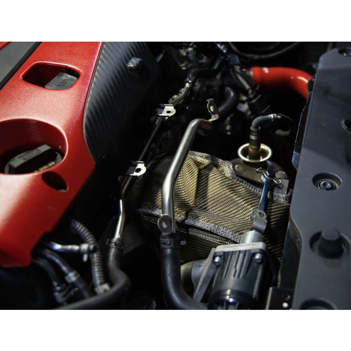 Titanium Turbo Blanket, Fits Honda Civic Type R (FK2/FK8) 2017-2021